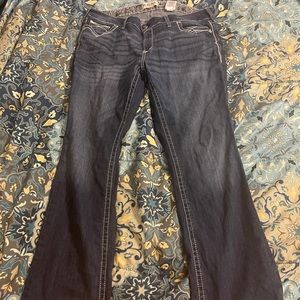 Ariat size 22 women’s boot cut jeans. Like new
